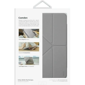 Hurtownia GSM - Etui UNIQ Camden Apple iPad 10.9 2022 (10. generáció) szürke/grey fossil Antimikrobiális - UNIQ858 - {ean13} - Hurt