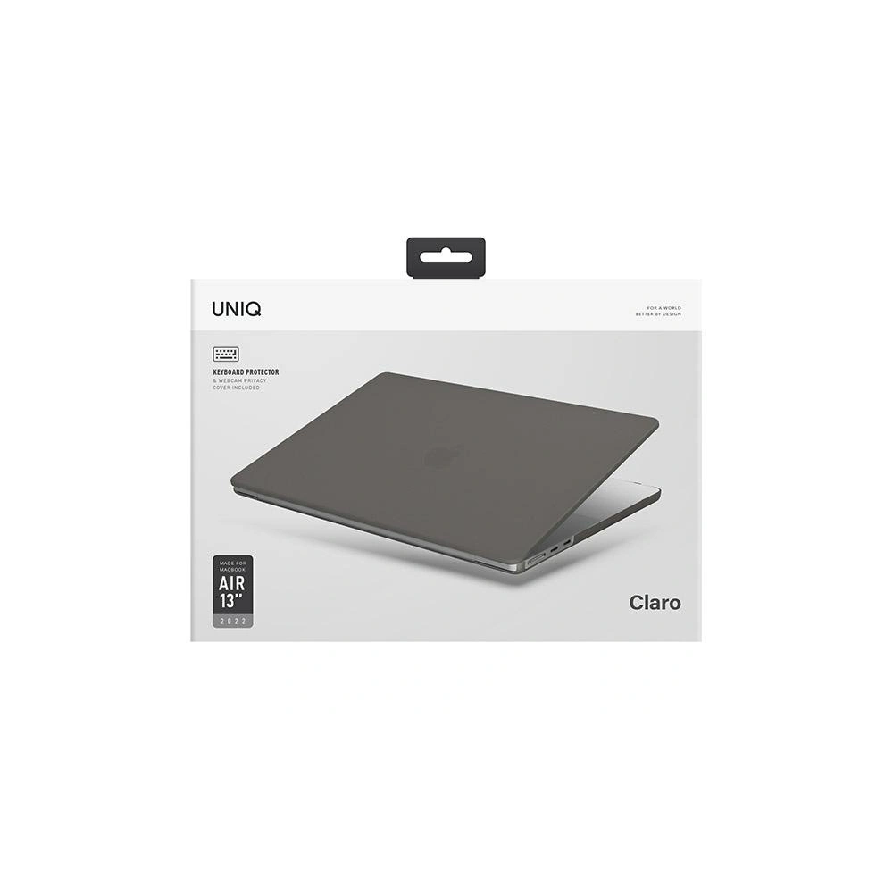Hurtownia GSM - Etui UNIQ Claro Apple MacBook Air 13 2022 szürke/füstszürke - UNIQ860 - {ean13} - Hurt