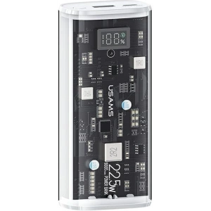 Powerbank USAMS 9000mAh PD 20W QC3.0+PD Dual-Port Fast Charge biały/white (US-CD189)