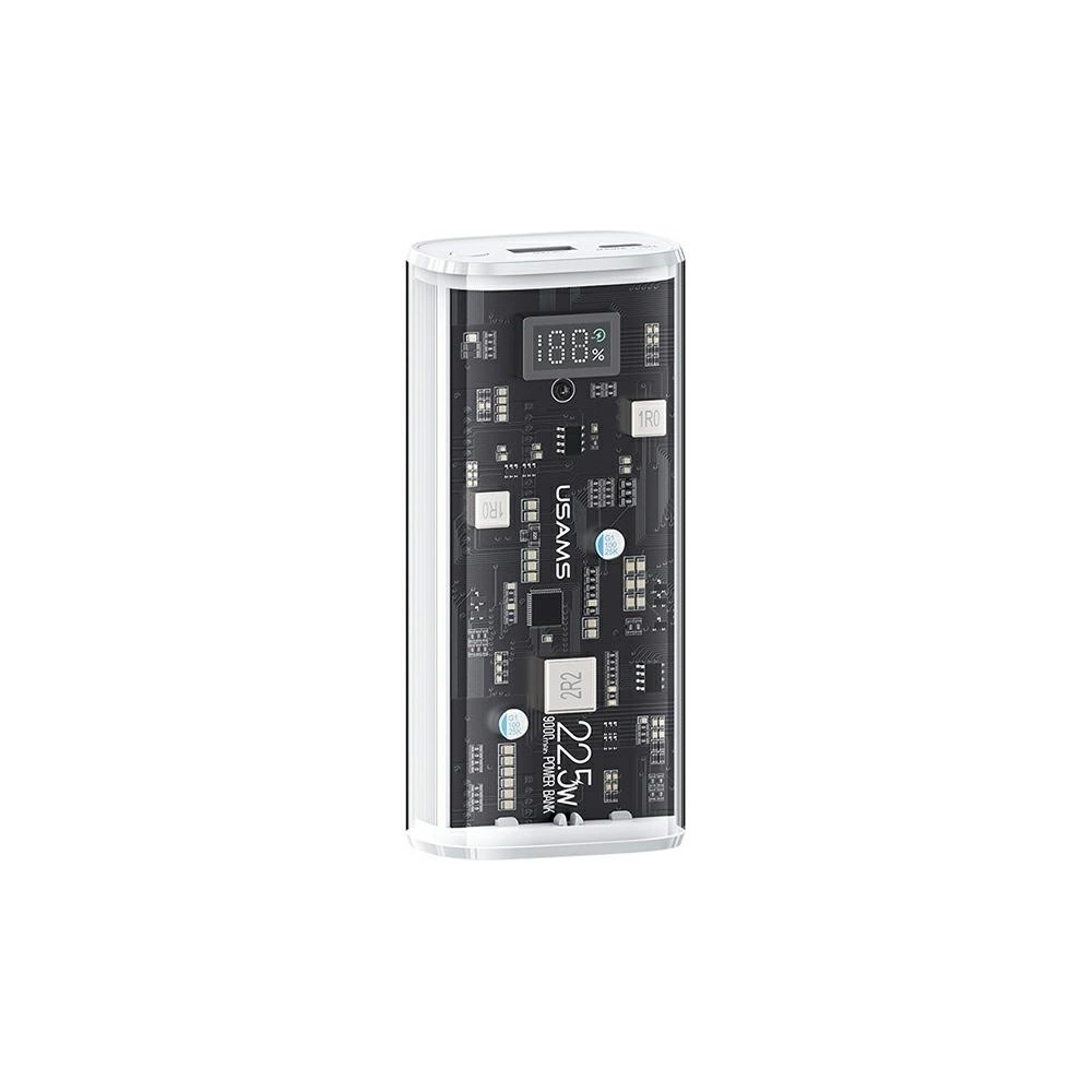 Hurtownia GSM - Powerbanka USAMS 9000mAh PD 20W QC3.0+PD Dual-Port Fast Charge bílá/bílá (US-CD189) - USA913 - {ean13} - Hurt