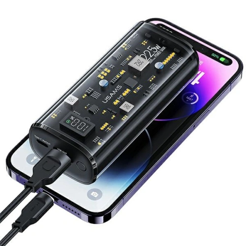 Powerbank USAMS 9000mAh PD 20W QC3.0+PD Dual-Port Fast Charge biały/white (US-CD189)