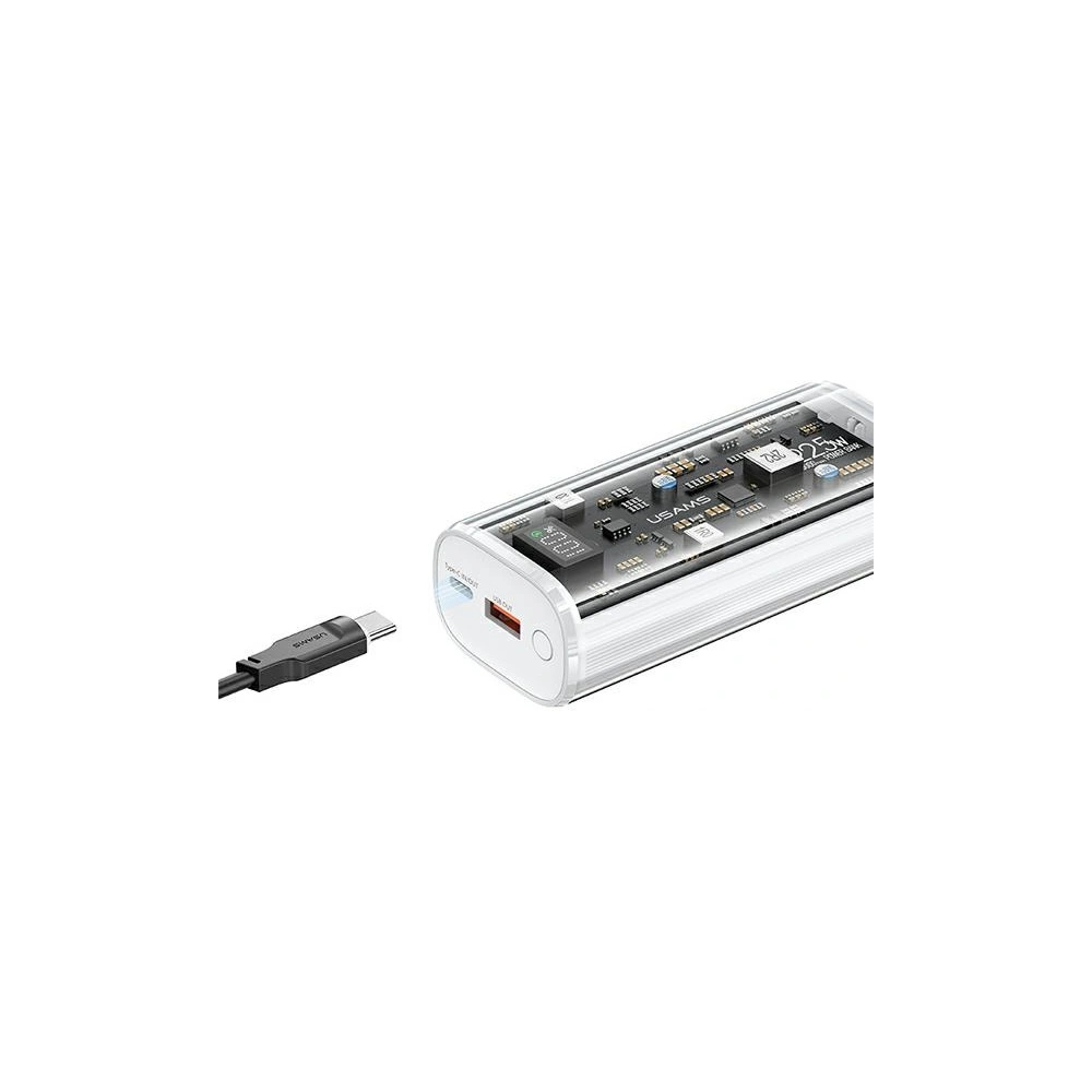 Hurtownia GSM - Powerbank USAMS 9000mAh PD 20W QC3.0+PD Dual-Port Fast Charge biały/white (US-CD189) - USA913 - {ean13} - Hurt