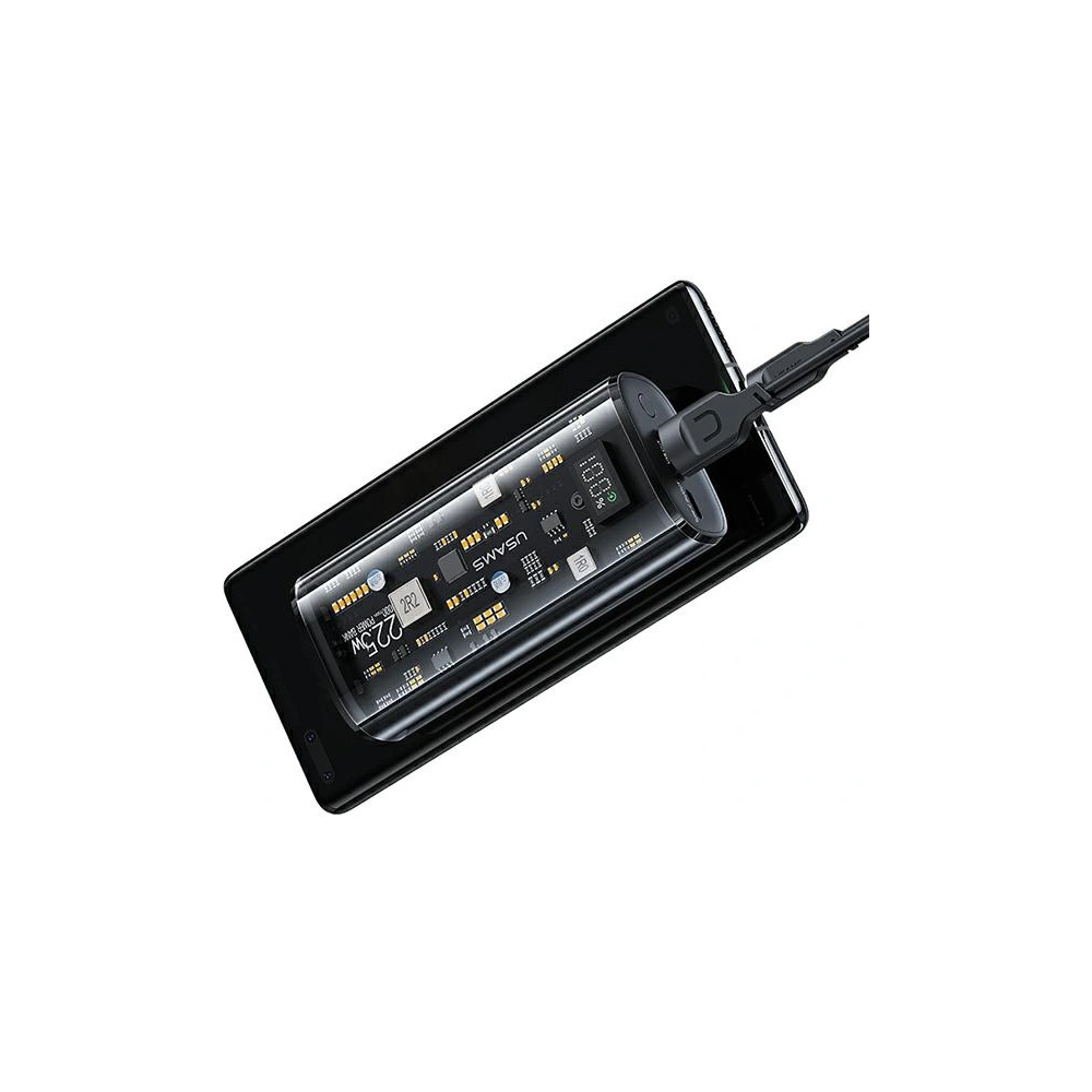 Hurtownia GSM - Powerbanka USAMS 9000mAh PD 20W QC3.0+PD Dual-Port Fast Charge černá/black (US-CD189) - USA914 - {ean13} - Hurt