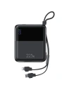 Powerbanka USAMS PB69 10000mAh 22.5W QC3.0+PD rychlé nabíjení digitální displej černá/black (US-CD186)