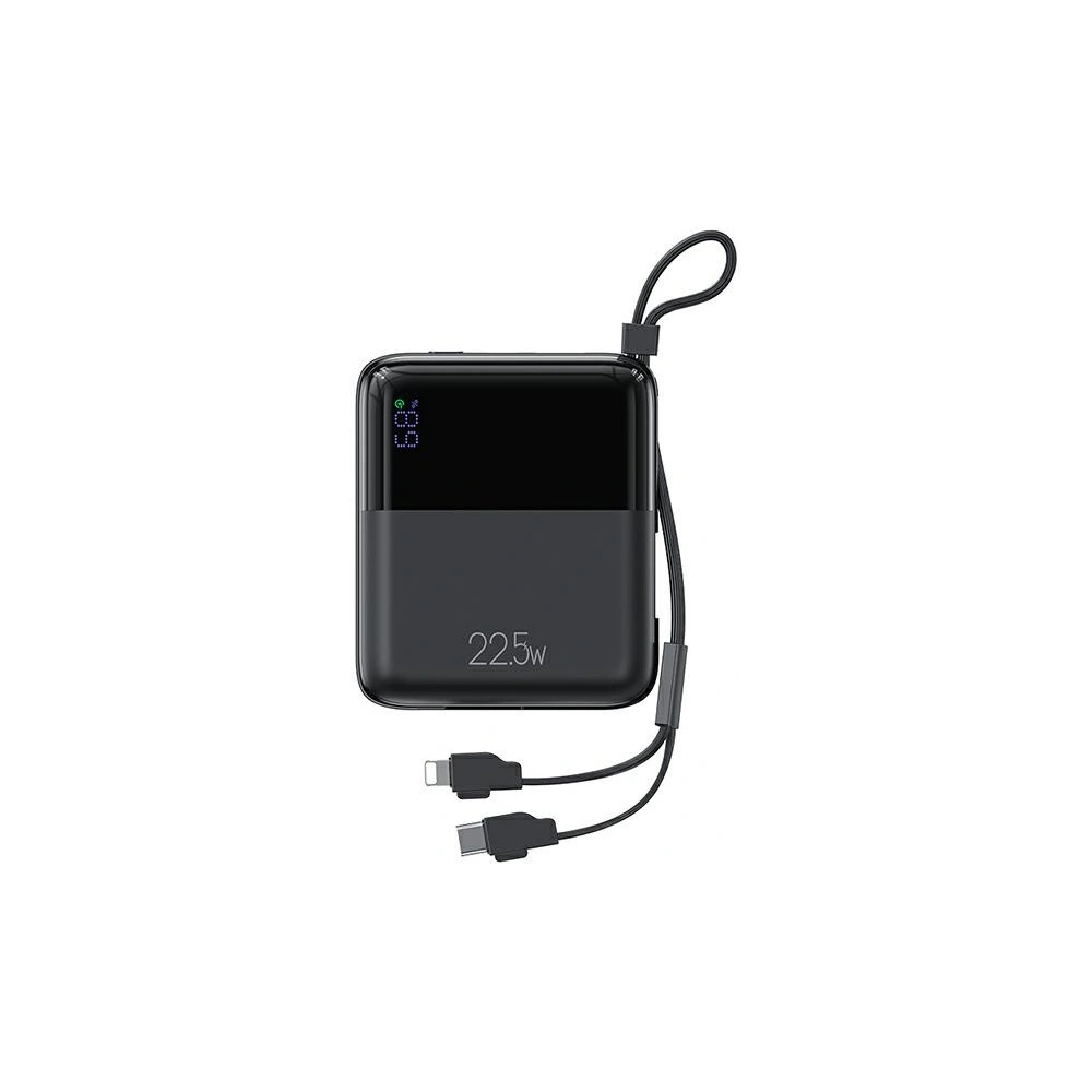 Hurtownia GSM - Powerbanka USAMS PB69 10000mAh 22.5W QC3.0+PD rychlé nabíjení digitální displej černá/black (US-CD186) - USA915 - {ean13} - Hurt