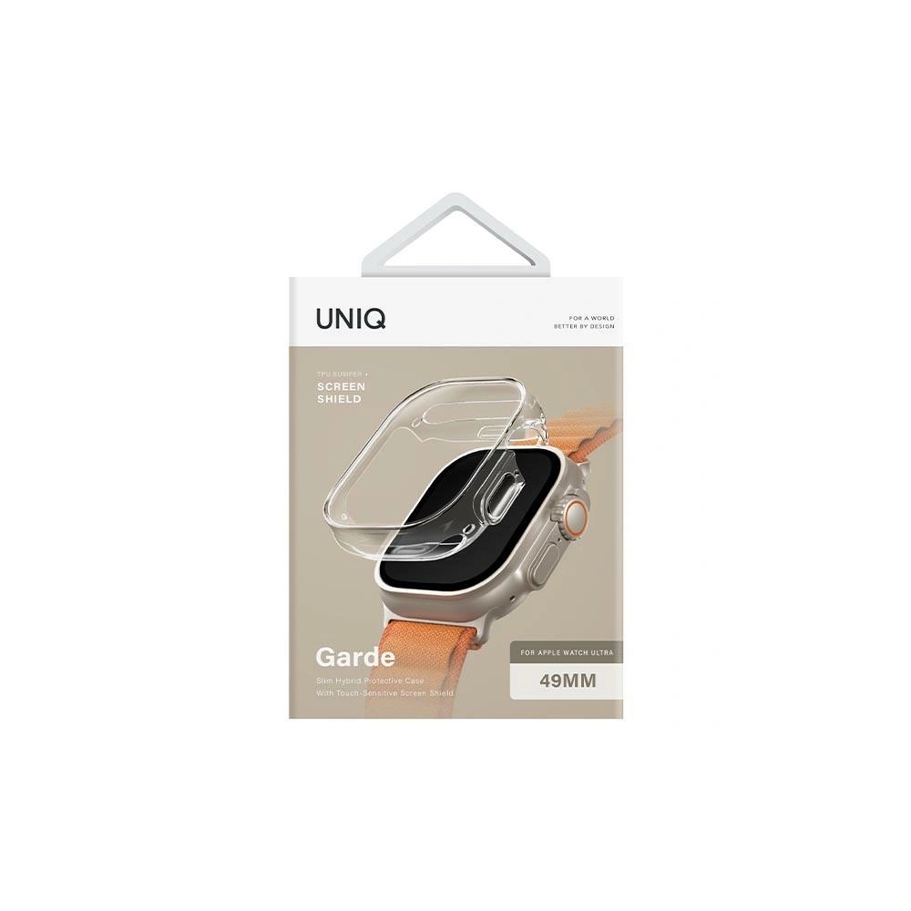 Wholesale UNIQ Garde case Apple Watch Ultra 49mm transparent/dove clear - UNIQ861 - {ean13} - Hurt