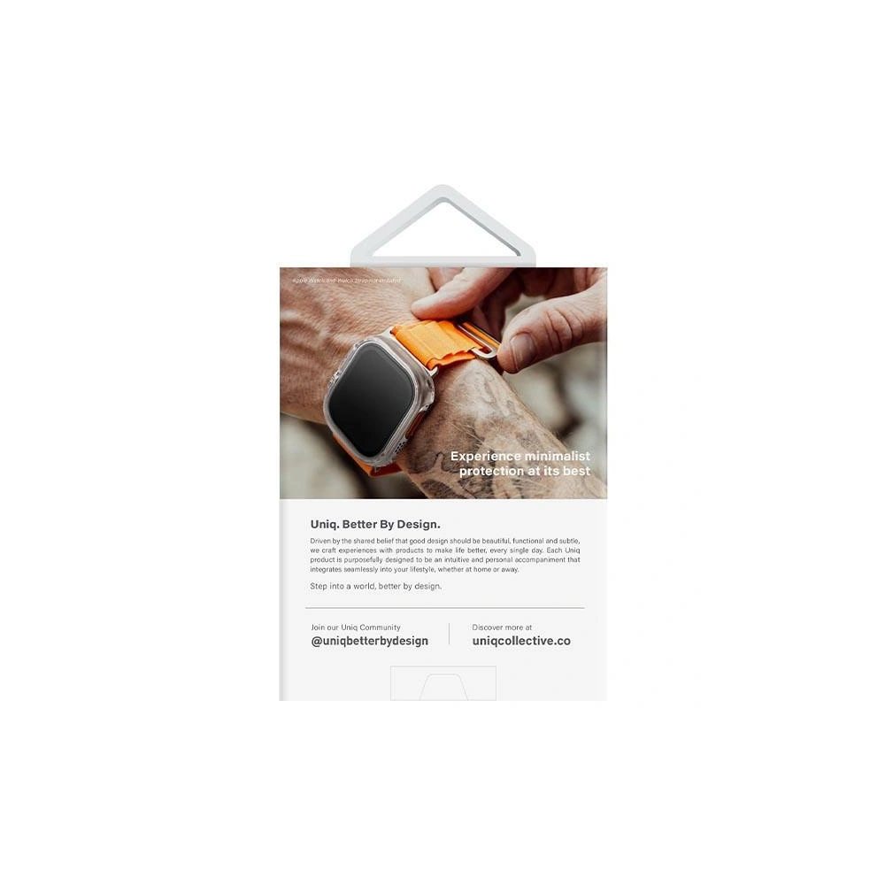 Wholesale UNIQ Garde case Apple Watch Ultra 49mm transparent/dove clear - UNIQ861 - {ean13} - Hurt
