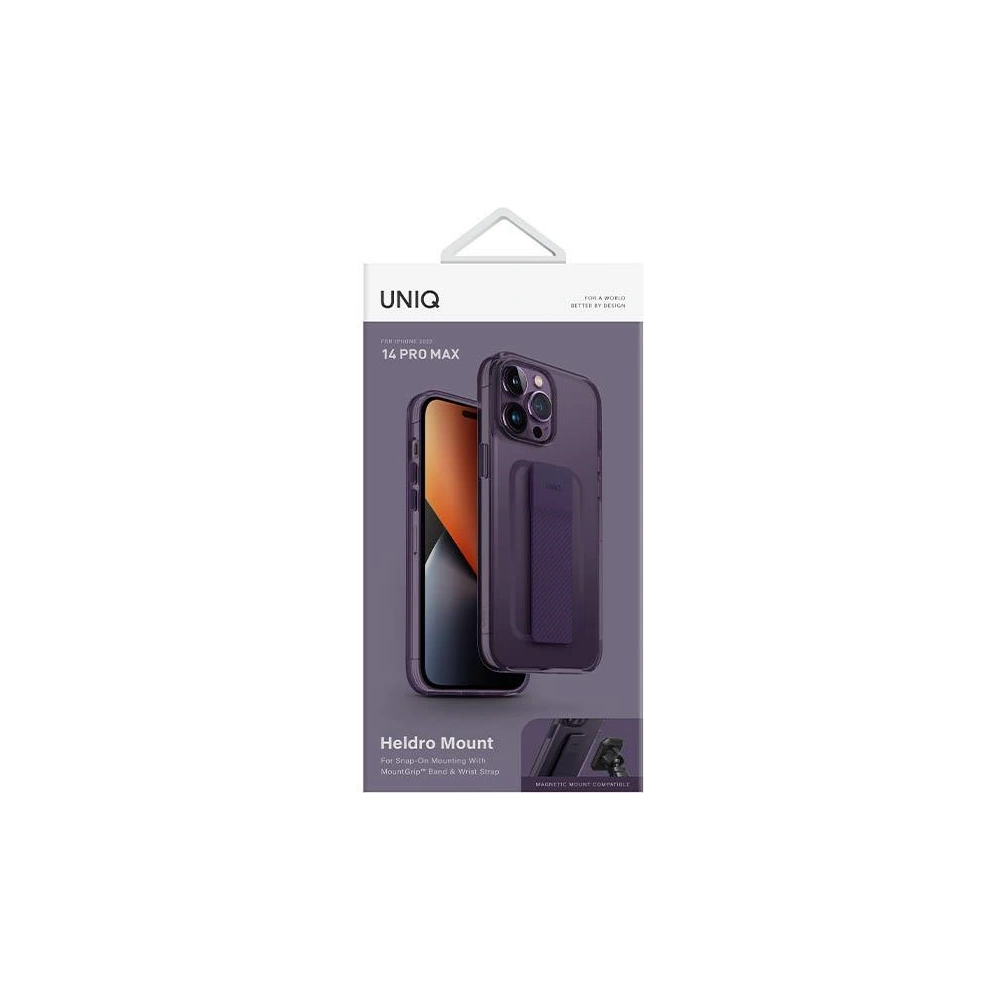 Hurtownia GSM - Etui UNIQ Heldro Mount Apple iPhone 14 Pro Max lila/füge purple - UNIQ863 - {ean13} - Hurt