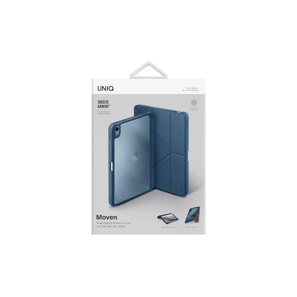 Hurtownia GSM - Etui UNIQ Moven Apple iPad 10.9 2022 (10. generace) modrý/capri blue - UNIQ865 - {ean13} - Hurt