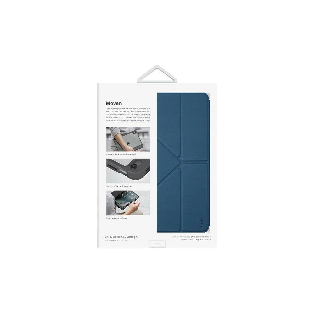 Hurtownia GSM - Etui UNIQ Moven Apple iPad 10.9 2022 (10. generáció) kék/capri kék - UNIQ865 - {ean13} - Hurt