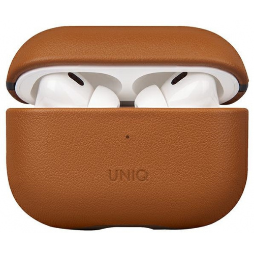 Hurtownia Uniq - 8886463683835 - UNIQ867 - Etui UNIQ Terra Apple AirPods Pro 2 Genuine Leather brązowy/toffee brown - B2B homescreen