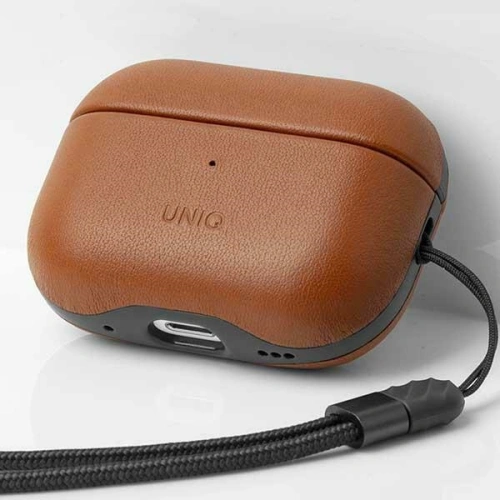 Etui UNIQ Terra Apple AirPods Pro 2 Genuine Leather brązowy/toffee brown