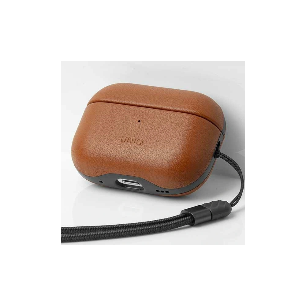 Hurtownia GSM - Etui UNIQ Terra Apple AirPods Pro 2 din piele naturală maro/toffee - UNIQ867 - {ean13} - Hurt