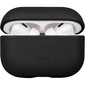 Etui UNIQ Terra Apple AirPods Pro 2 Genuine Leather czarny/dallas black