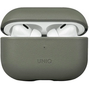 Etui UNIQ Terra Apple AirPods Pro 2 Genuine Leather zielony/lichen green