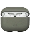 Etui UNIQ Terra Apple AirPods Pro 2 din piele naturală verde/lichen