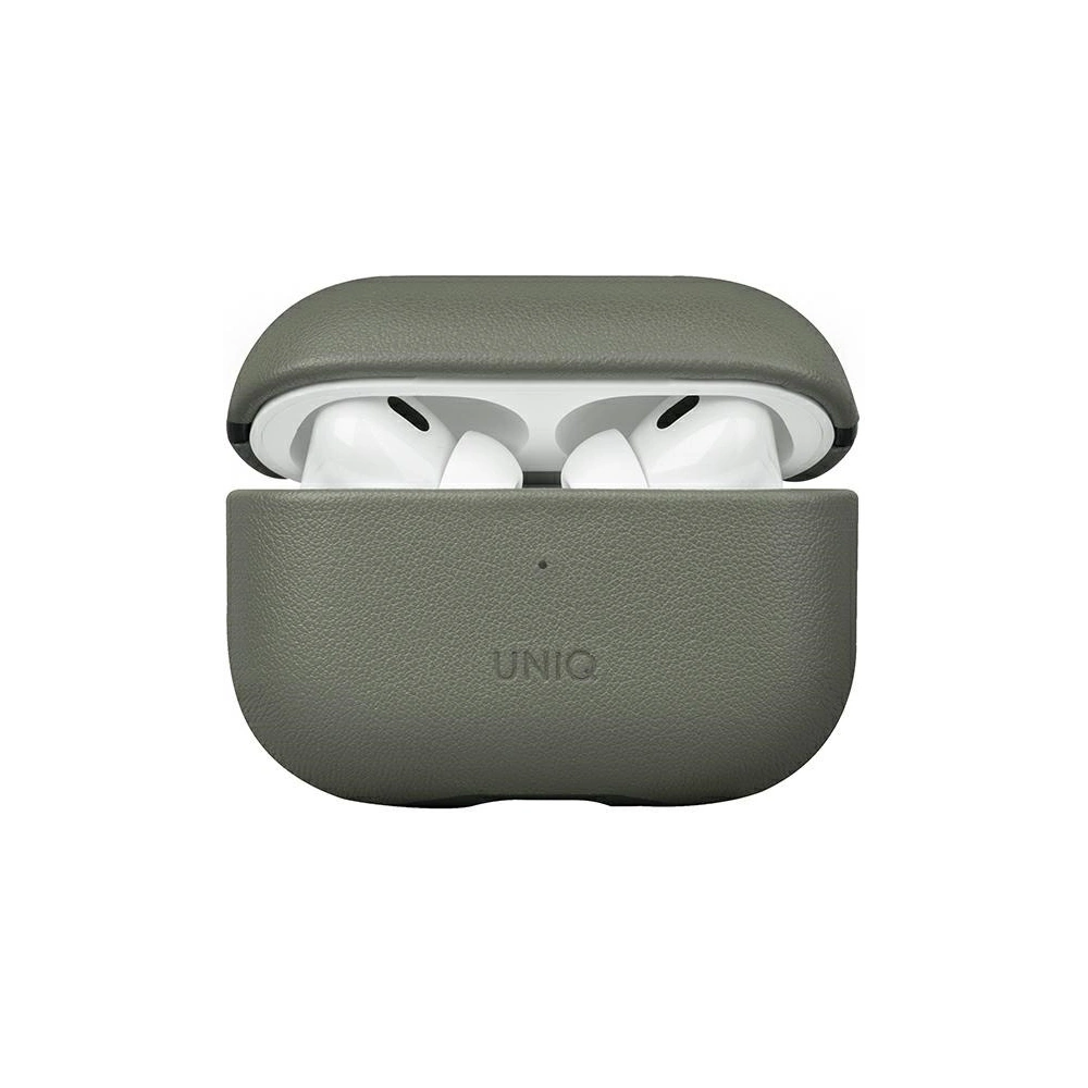 Hurtownia GSM - Etui UNIQ Terra Apple AirPods Pro 2 echtes Leder grün/lichen green - UNIQ870 - {ean13} - Hurt