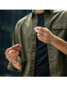 Etui UNIQ Terra Apple AirPods Pro 2 valódi bőr zöld/lichent zöld