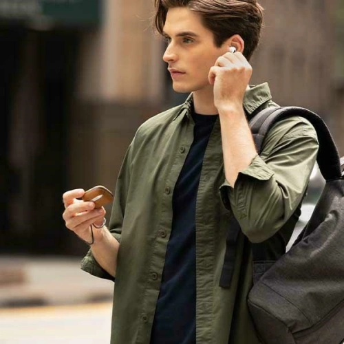 Etui UNIQ Terra Apple AirPods Pro 2 Genuine Leather zielony/lichen green