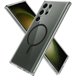 Wholesale Spigen Ultra Hybrid OneTap Ring MagSafe Samsung Galaxy S23 Ultra Black - SPN2789 - {ean13} - Hurt