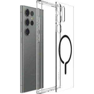 Wholesale Spigen Ultra Hybrid OneTap Ring MagSafe Samsung Galaxy S23 Ultra Black - SPN2789 - {ean13} - Hurt