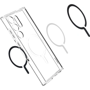 Hurtownia GSM - Etui Spigen Ultra Hybrid OneTap Ring MagSafe Samsung Galaxy S23 Ultra černé - SPN2789 - {ean13} - Hurt