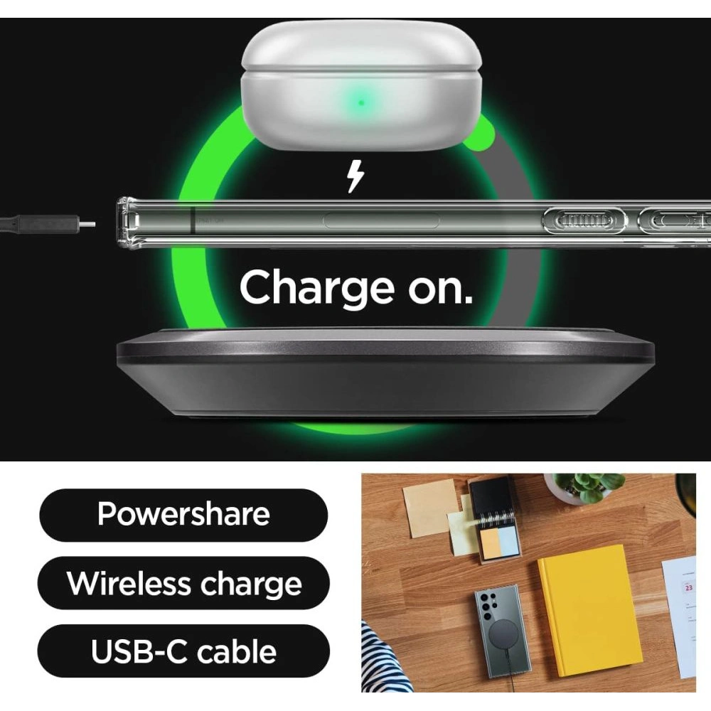 Hurtownia GSM - Etui Spigen Ultra Hybrid OneTap Ring MagSafe Samsung Galaxy S23 Ultra Schwarz - SPN2789 - {ean13} - Hurt