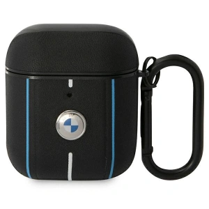 Hurtownia GSM - Etui BMW BMA222RVSK Apple AirPods 2/1 fekete/bekecs Bőr Színvonalak - BMW345 - {ean13} - Hurt