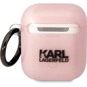 Hurtownia GSM - Etui Karl Lagerfeld KLA2HNCHTCP Apple AirPods 2/1 růžový/pink Ikonik Choupette - KLD1498 - {ean13} - Hurt