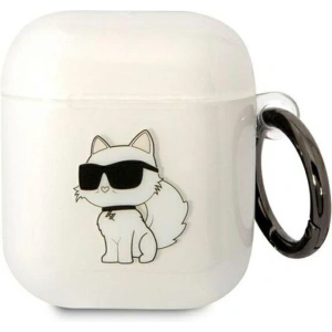 Hurtownia GSM - Etui Karl Lagerfeld KLA2HNCHTCT Apple AirPods 2/1 průhledný Ikonik Choupette - KLD1499 - {ean13} - Hurt