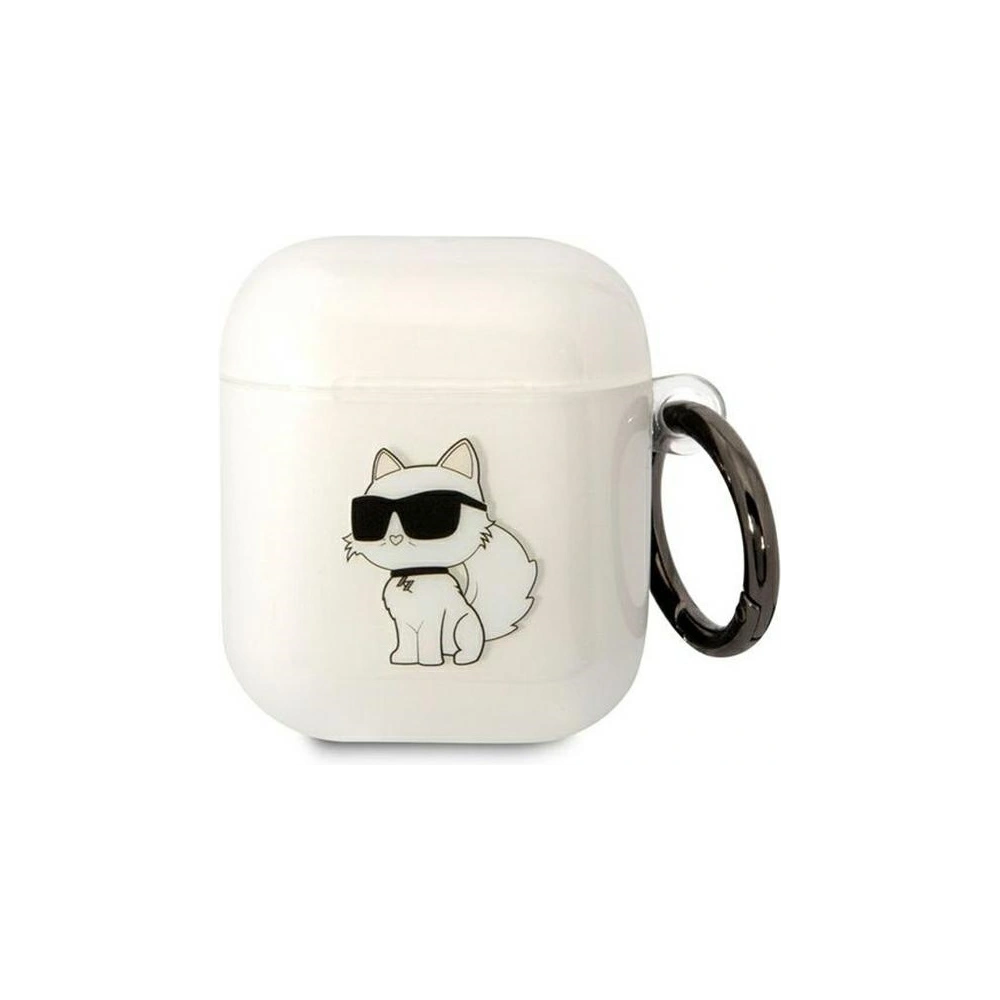 Hurtownia GSM - Etui Karl Lagerfeld KLA2HNCHTCT Apple AirPods 2/1 průhledný Ikonik Choupette - KLD1499 - {ean13} - Hurt
