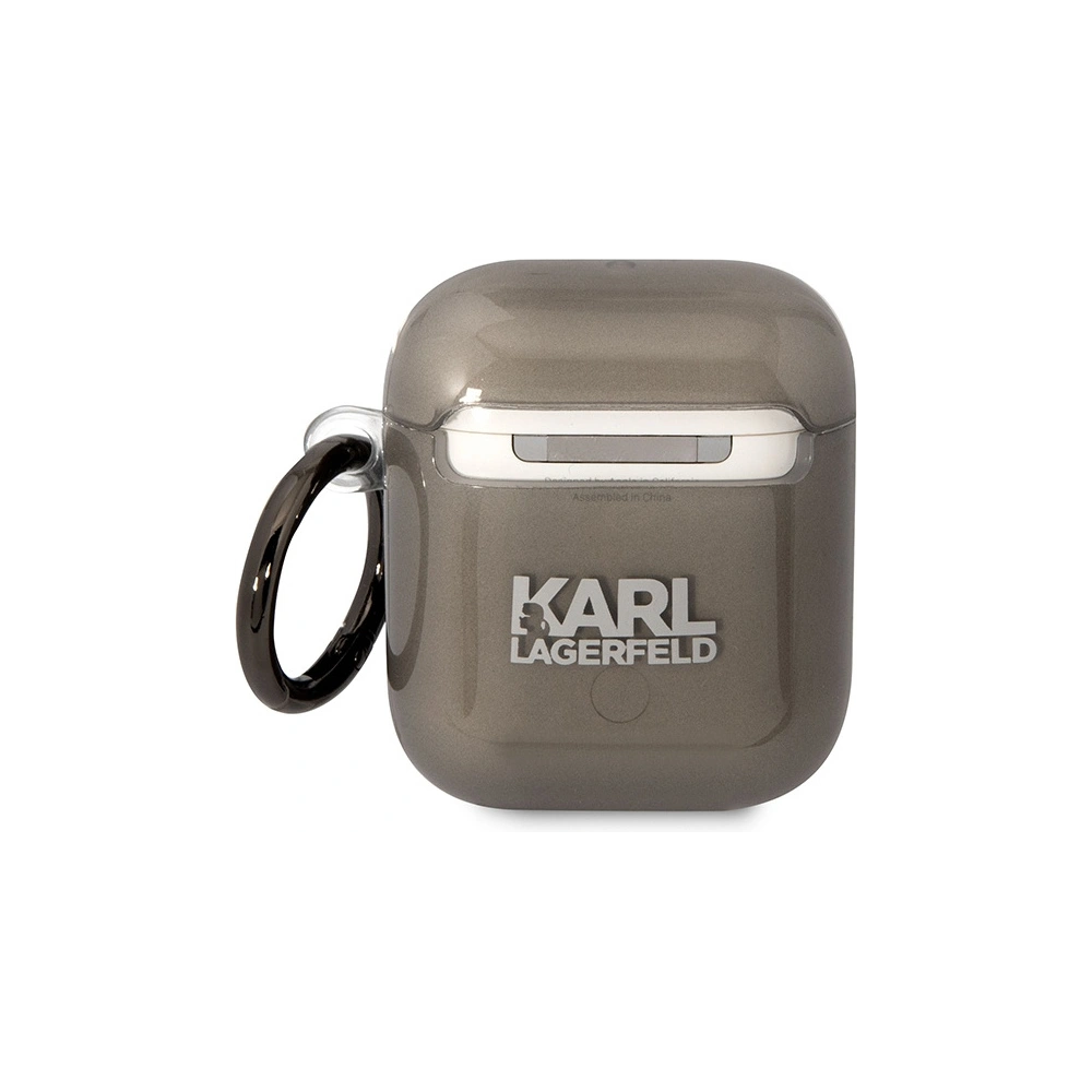 Hurtownia GSM - Etui Karl Lagerfeld KLA2HNIKTCK Apple AirPods 2/1 schwarz/black Karl`s Head - KLD1500 - {ean13} - Hurt