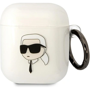 Hurtownia GSM - Etui Karl Lagerfeld KLA2HNIKTCT Apple AirPods 2/1 průhledná hlava Karla - KLD1501 - {ean13} - Hurt