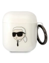 Etui Karl Lagerfeld KLA2HNIKTCT Apple AirPods 2/1 transparent Karl`s Head
