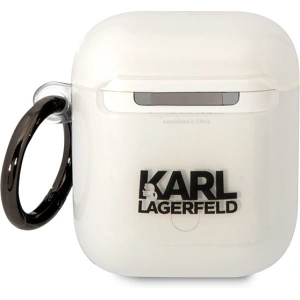 Hurtownia GSM - Etui Karl Lagerfeld KLA2HNIKTCT Apple AirPods 2/1 průhledná hlava Karla - KLD1501 - {ean13} - Hurt