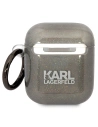 Hurtownia GSM - Etui Karl Lagerfeld KLA2HNKCTGK Apple AirPods 2/1 czarny/black Gliter Karl&Choupette - KLD1502 - {ean13} - Hurt
