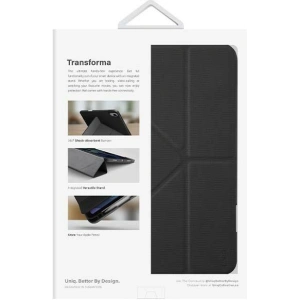 Hurtownia GSM - Etui UNIQ Transforma Apple iPad 10.9 2022 (10. generációs) Antimikrobiális fekete/ebony black - UNIQ871 - {ean13} - Hurt