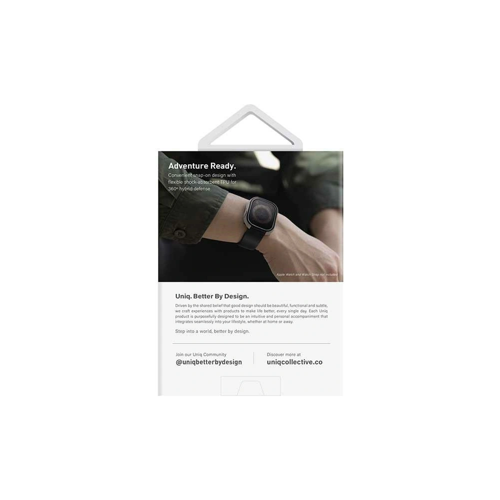 Wholesale UNIQ Valencia case Apple Watch Ultra 49mm silver/titanium silver - UNIQ873 - {ean13} - Hurt