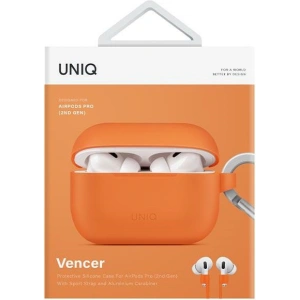 Etui UNIQ Vencer Apple AirPods Pro 2 Silicone pomarańczowy/burnt orange