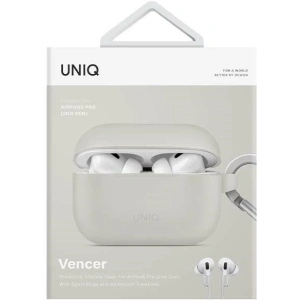 Etui UNIQ Vencer Apple AirPods Pro 2 Silicone szary/chalk grey