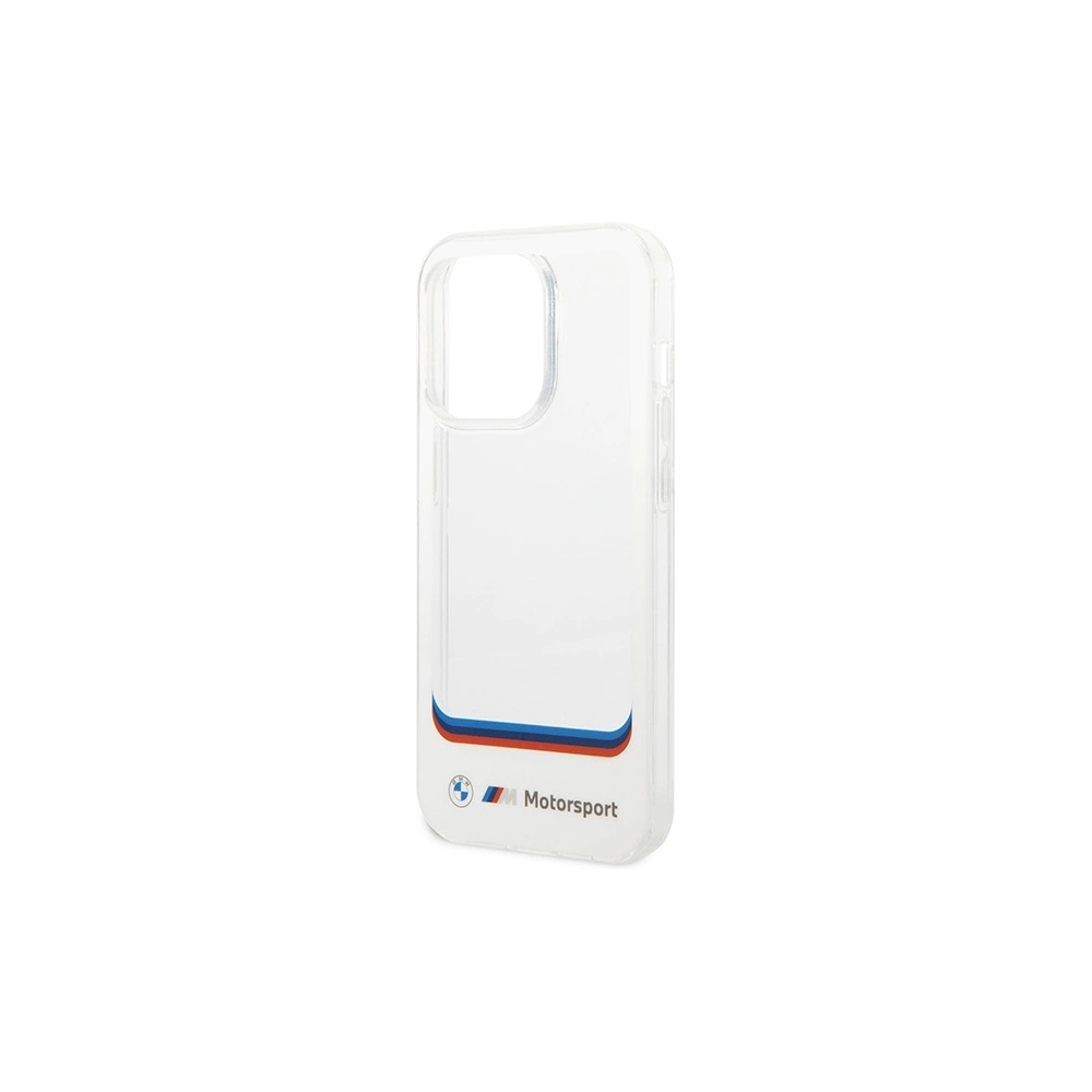 Hurtownia GSM - Etui BMW BMHCP14L22HMCH Apple iPhone 14 Pro weiß/white Transparent Center - BMW351 - {ean13} - Hurt