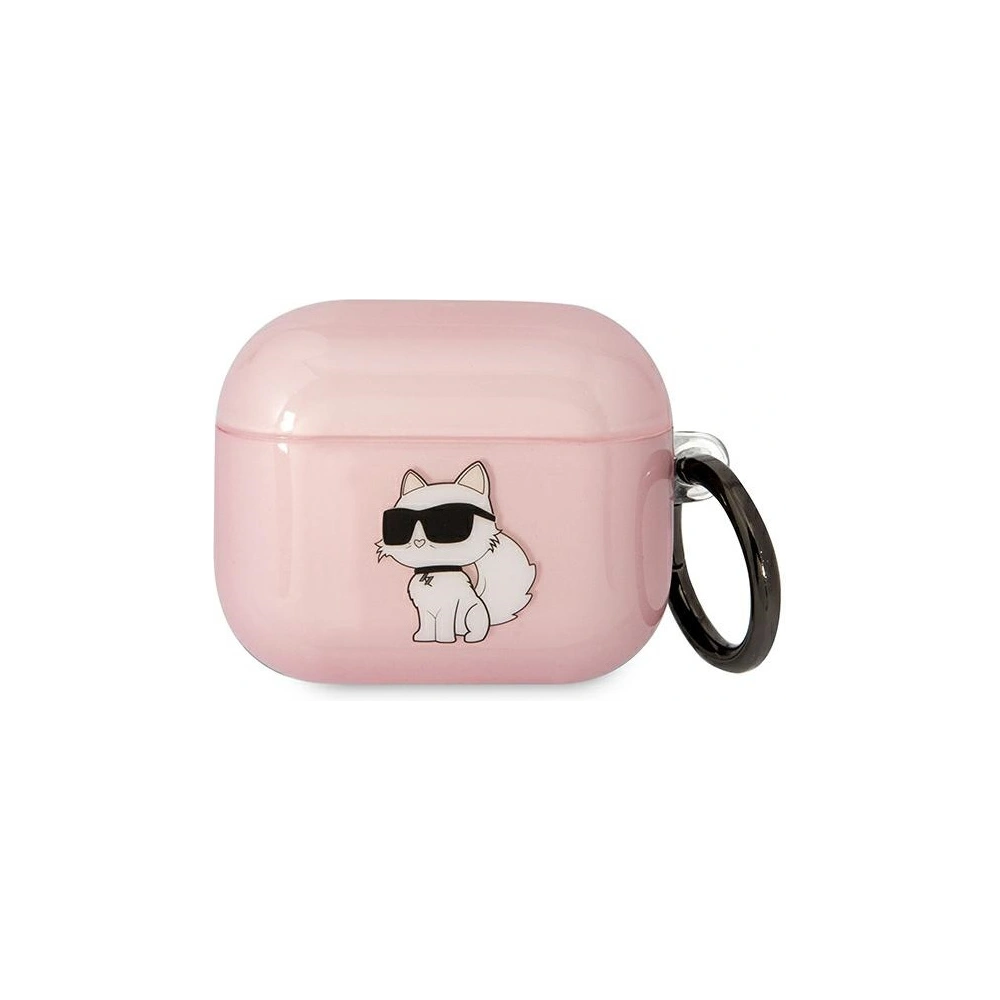 Wholesale Karl Lagerfeld KLA3HNCHTCP Apple AirPods 3 pink Ikonik Choupette - KLD1504 - {ean13} - Hurt