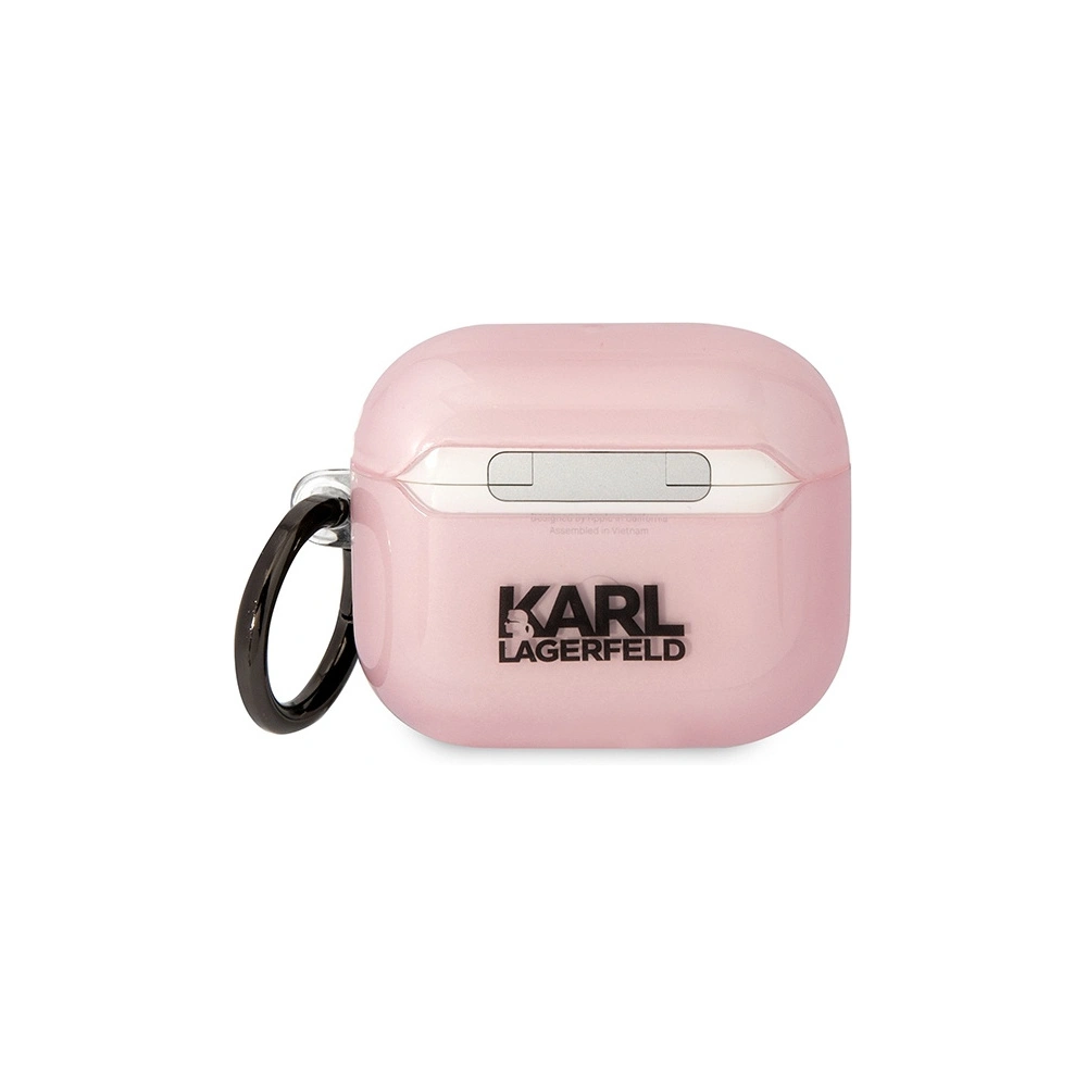 Wholesale Karl Lagerfeld KLA3HNCHTCP Apple AirPods 3 pink Ikonik Choupette - KLD1504 - {ean13} - Hurt