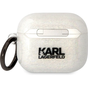 Hurtownia GSM - Etui Karl Lagerfeld KLA3HNKCTGT Apple AirPods 3 átlátszó Glitter Karl&Choupette - KLD1505 - {ean13} - Hurt