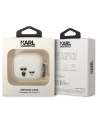 Wholesale Karl Lagerfeld KLACA3SILKCW Apple AirPods 3 white Silicone Karl & Choupette - KLD1507 - {ean13} - Hurt