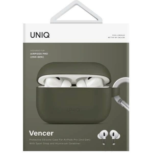 Etui UNIQ Vencer Apple AirPods Pro 2 Silicone zielony/moss green