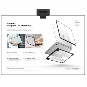 Wholesale UNIQ Venture Apple MacBook Air 13 (2018 - 2022) midnight black - UNIQ877 - {ean13} - Hurt