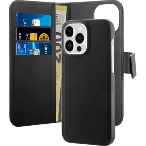 Etui PURO Wallet Detachable 2in1 MagSafe Apple iPhone 14 Pro Max (czarny)