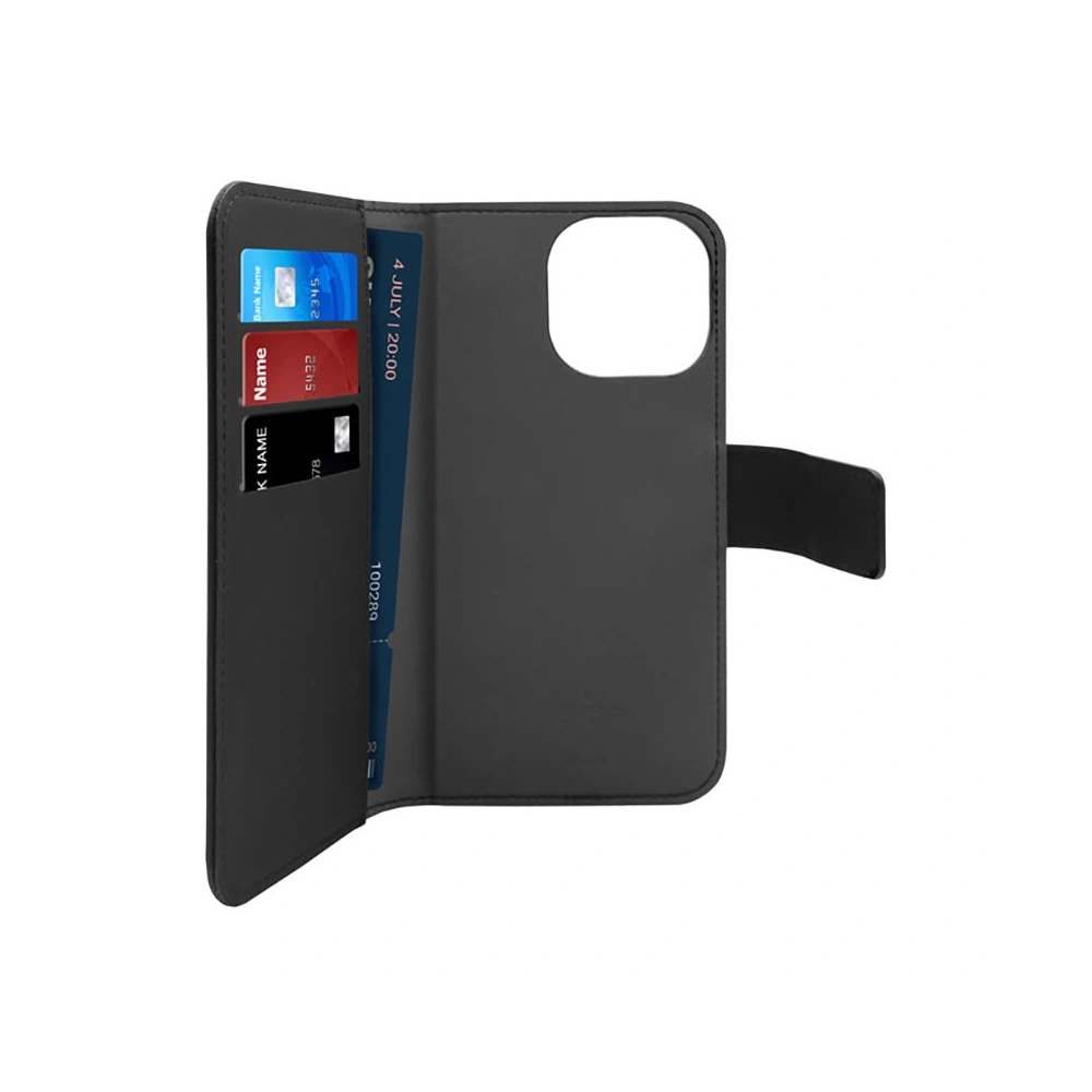 Hurtownia GSM - Etui PURO Wallet Odnímatelný 2v1 MagSafe Apple iPhone 14 Pro (černý) - PUR636 - {ean13} - Hurt