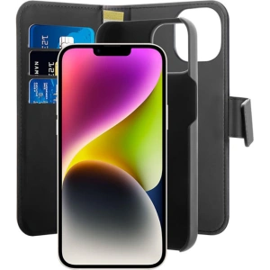 Hurtownia GSM - Etui PURO Wallet Abnehmbar 2in1 MagSafe Apple iPhone 14/13 (schwarz) - PUR638 - {ean13} - Hurt